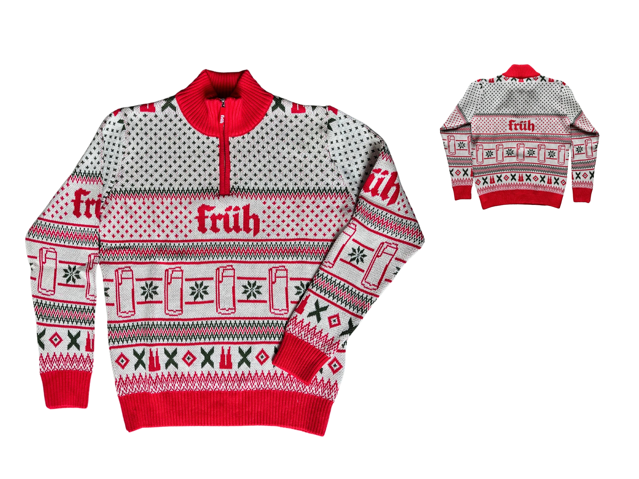 FRÜH Weihnachtspullover 2024 XXXL